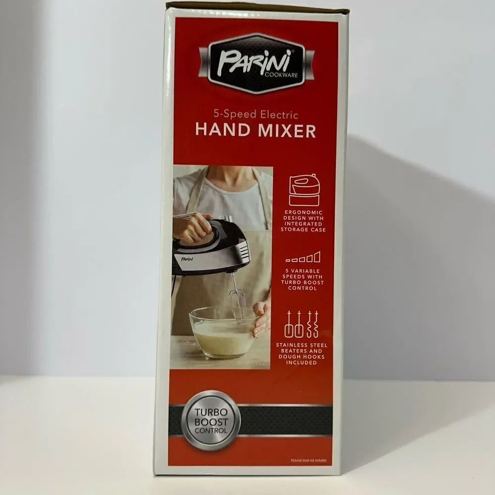Parini Cookware | 5 Speed Electric Hand Mixer